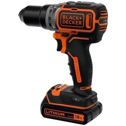 BLACK + DECKER BL186K1B2-QW 18V LITIUM SLÖRBORSTLÖS BORR
