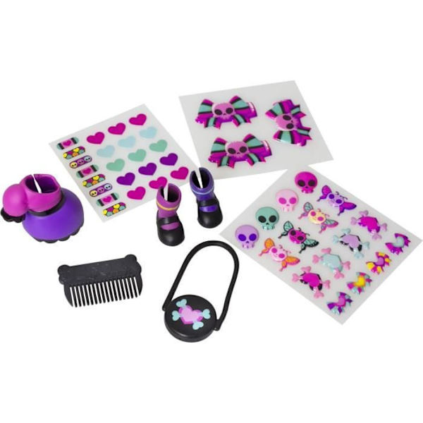 Docka - LANSAY - 55103 - Decora Girlz - Minimodedockor att anpassa - Luna