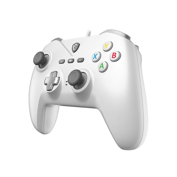 Gamepad - PC - FORCE GC200 - Kabelansluten - Vit - MSI