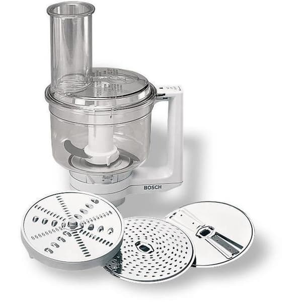 Bosch MUZ5MM1 multihackare för MUM2, MUM4 och MUM5 Transparent, vit och grå 27 × 16,5 × 30 cm