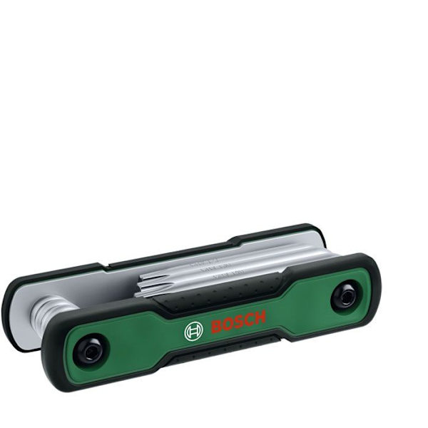 BOSCH 8-i-1 vikbar Torx-nyckelsats