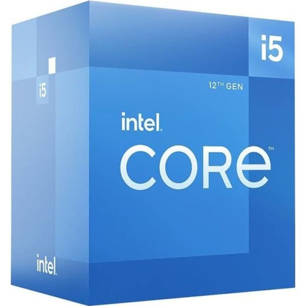 Processor - INTEL - Core i5-12400 - 18M Cache, upp till 4,40 GHz (BX8071512400)