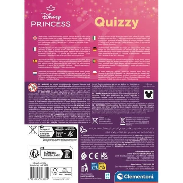 CLEMENTONI - Quiz - Prinsessa