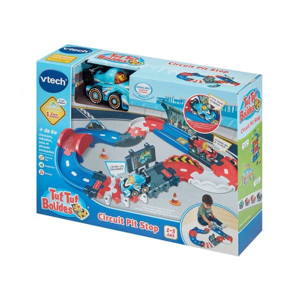 VTECH - TUT TUT BOLIDES - PIT STOP KRETS - Flerfärgad