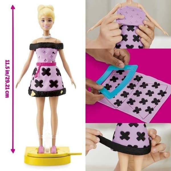 Play-Doh Barbie Modevisning Play-Doh Set, Ålder 5+