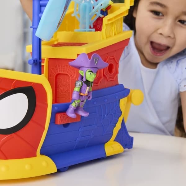Spidey Piratskepp Bubblor och Vattennät, Marvel Spidey och hans Fantastiska Vänner, åldrar 4