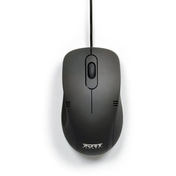 Trådbunden mus - PORT Designs - 900400-PRO - USB-A - Svart