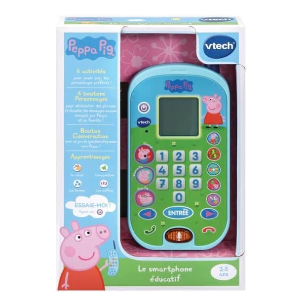 Peppa Pig - Den pedagogiska smarttelefonen - 2 - 5 år
