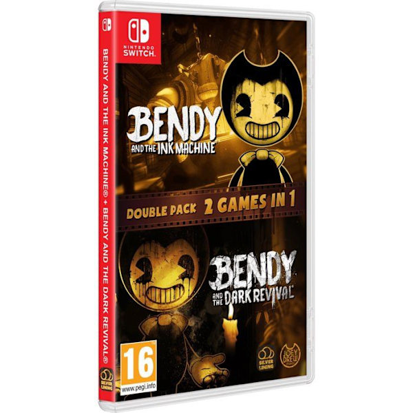 Bendy Dubbelpaket (Ink Machine + Dark Revival) - SWITCH-spel