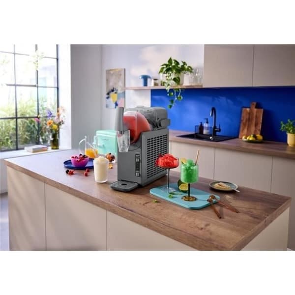 MEDION Is- och Slushed-drycksmaskin - MD12090 - 2,6 l kapacitet - 5 program - 200 W