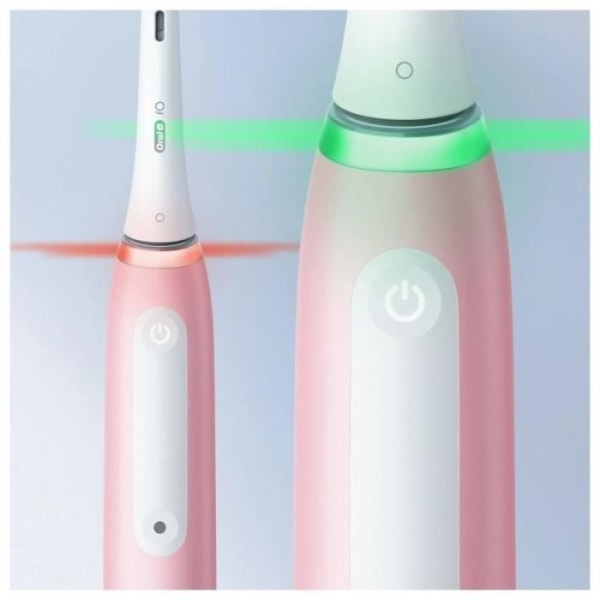 Elektrisk tandborste - ORAL-B - iO3 - Rosa - 3D oscillo-rotation/pulsering - Batteridriven