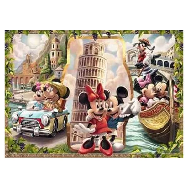 Pussel - RAVENSBURGER - Musse Pigg - 1000 bitar - Flerfärgad - För barn