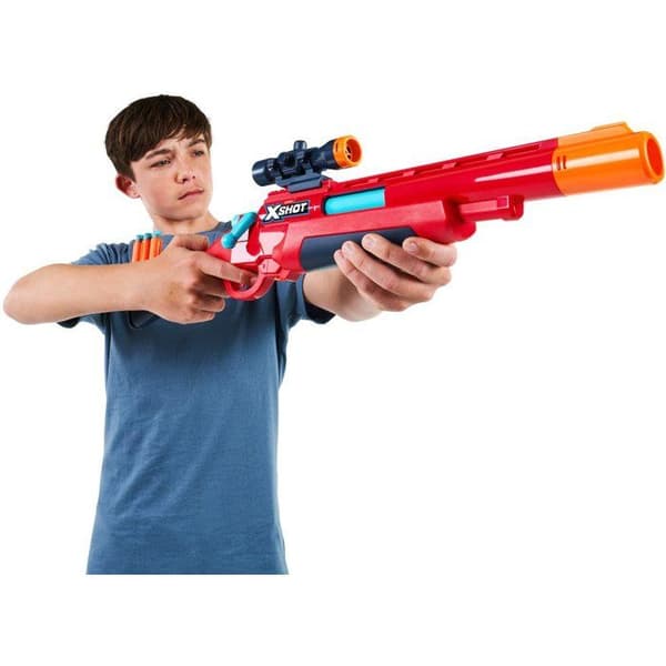 Dartblaster - ZURU XSHOT - Excel Bolt Action blaster - 8 dart - Ålder 8+
