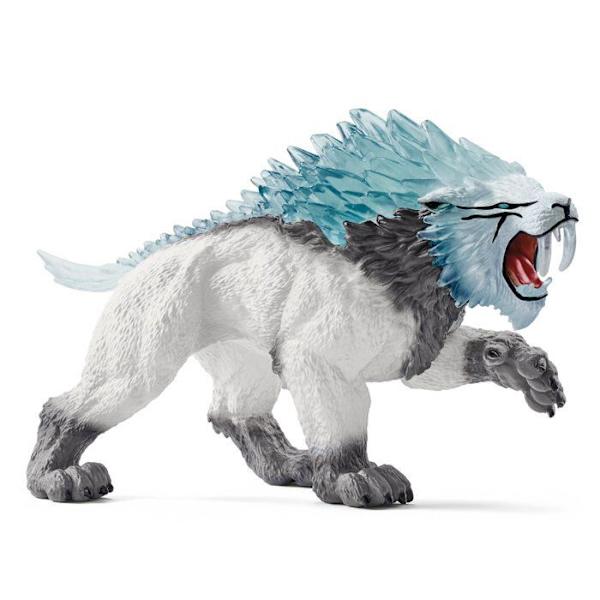 Sabertooth Tigrea Figure, Schleich 72281 Eldrador, 5 år