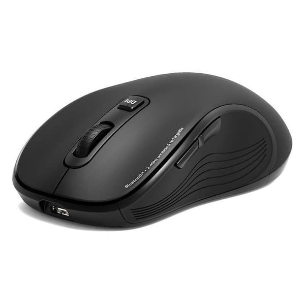 Trådlös mus - PORT Designs - 910010 - Bluetooth & 2.4 GHz - Essential - Svart