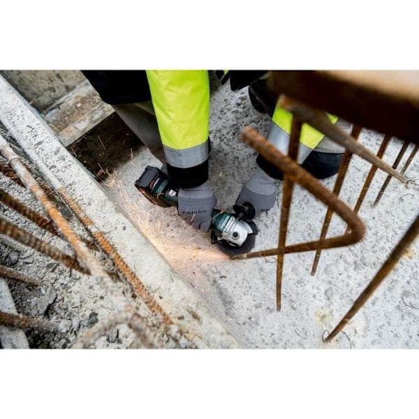 Sladdlös vinkelslip - METABO - B 18 L 9-125 - 18 V - MetaBOX 165 L