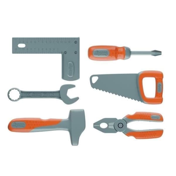 SMOBY - Black & Decker - Verktygslåda + 6 verktyg - från 3 år