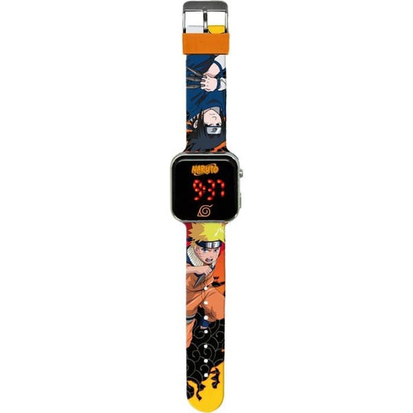 LED-klocka - BARNLICENS - Naruto 2 - Från 4 år