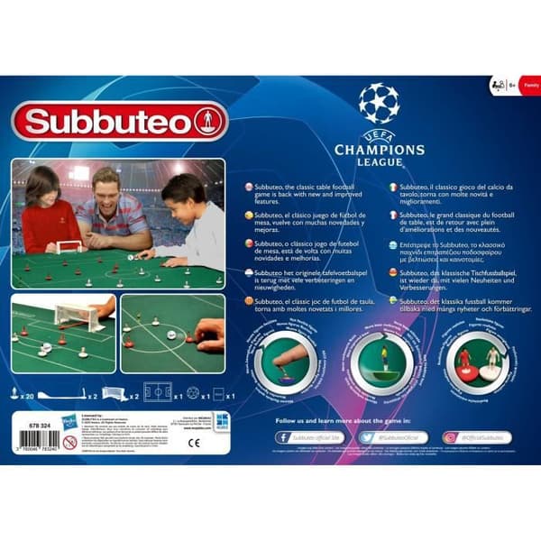 Champions League brädspel SUBBUTEO