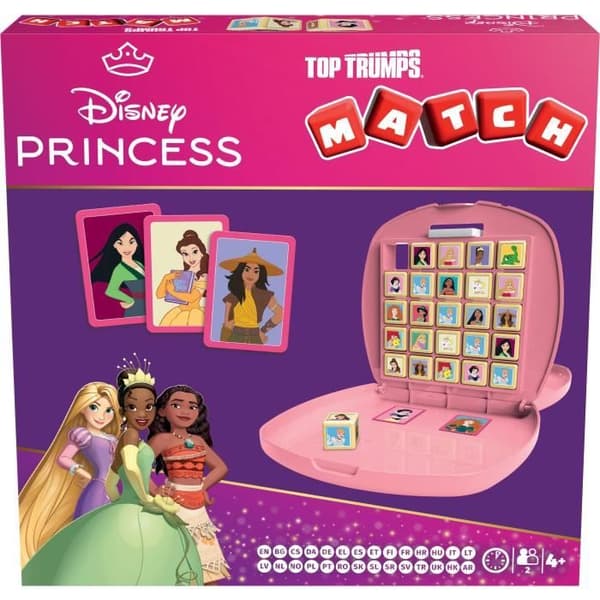 Match - Brädspel - VINNANDE TRÄCKSPEL - Disney Prinsessor 2025
