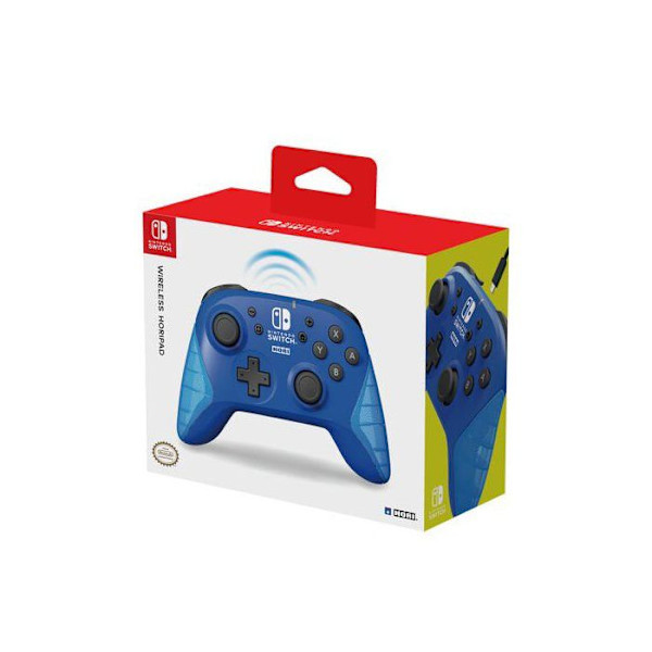 Gamepad - HORI - Nintendo Switch - 15 timmars batteritid - Blå