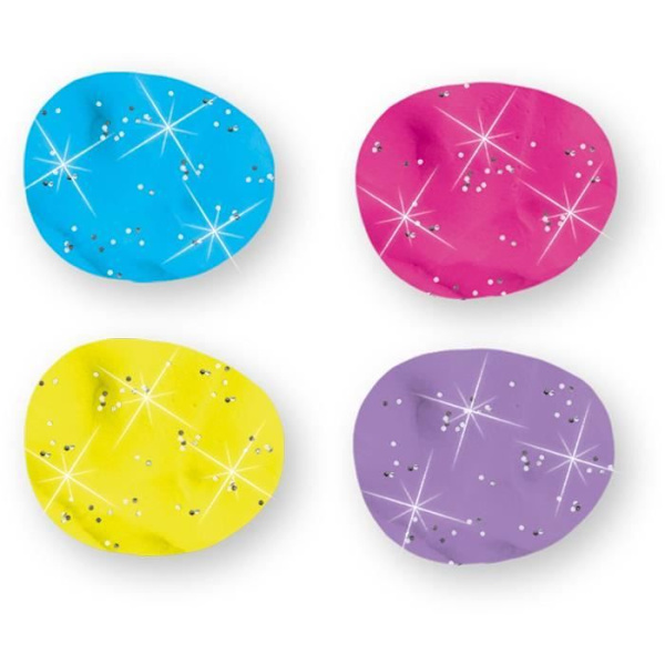 Må bra modelllera - Glittrande (4x90gr) - SES CREATIVE