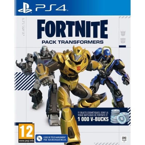 Fortnite Transformers Pack - PS4-spel