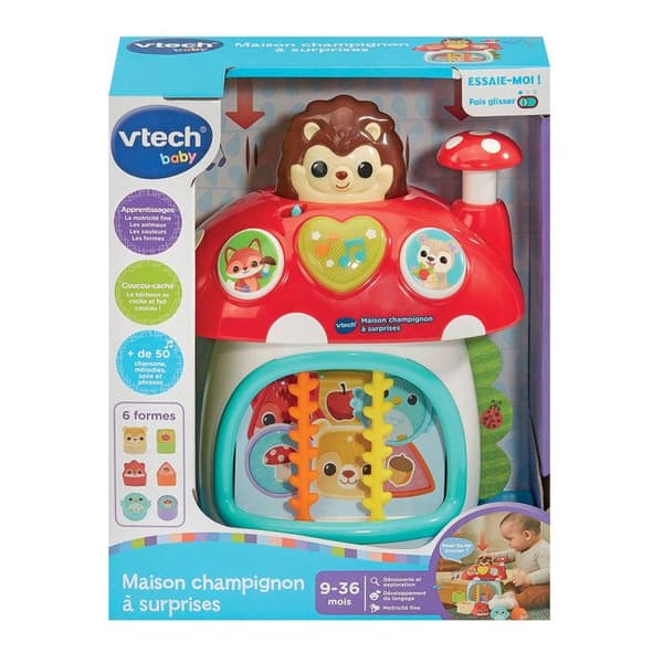 VTECH BABY - SVAMPHUS med ÖVERRASKNINGAR - Flerfärgad