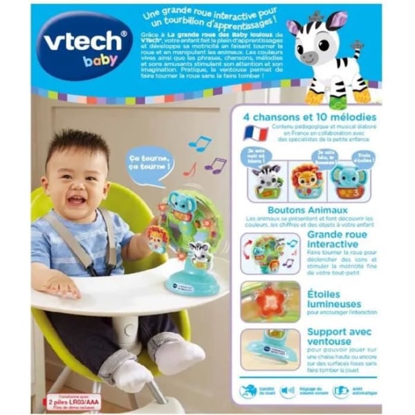 VTECH BABY - Baby Loulous pariserhjul