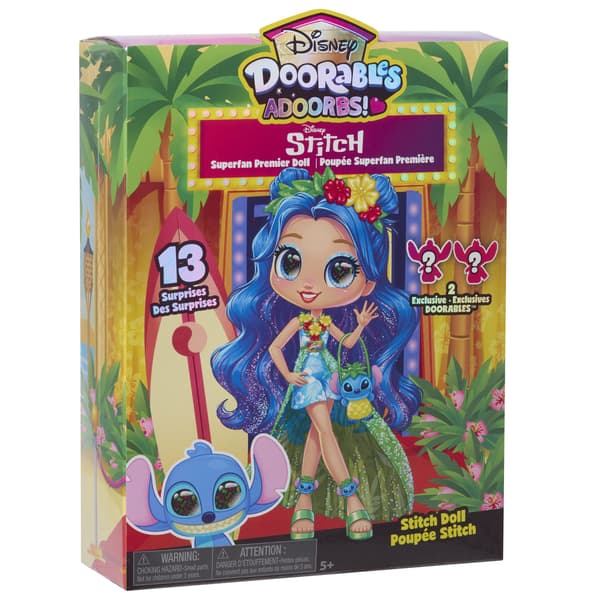 Doorables Stitch-docka, Doorables Disney, samlardockor, från 5 år