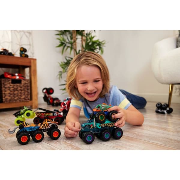 Hot Wheels Monster Trucks - Stort sortiment av maskiner? 1/64 skala - Hot Wheels - HWN86
