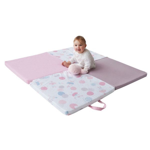 TINEO Smart Ballerina 3 i 1 matta - Evolutiv - Avtagbart överdrag - 120x120 cm -