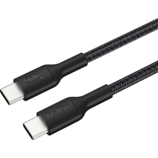 USB-C till USB-C spelkabel - BELKIN - Nintendo Switch 2 - 60 W - Svart