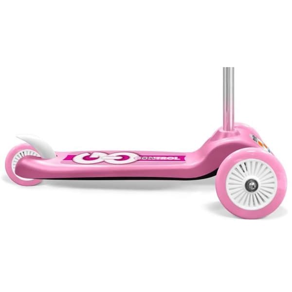 Styrande 3-hjulig skoter - STAMP - SKIDS CONTROL - Rosa