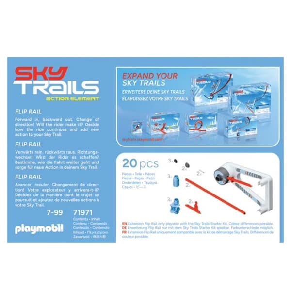Sky Trails: Flip Rail, Action Set, Luftbana, 20 delar, Från 7 år