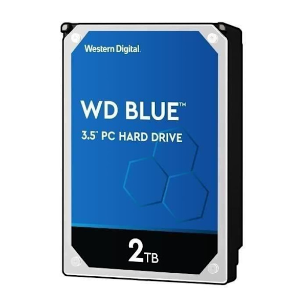 WD Blue  - Intern hårddisk - 1 TB - 7 200 rpm - 3,5 (WD10EZEX)