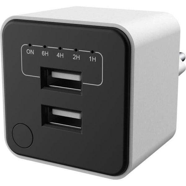 Dubbel USB-laddare - GAO - Justerbar timer, automatisk avstängning