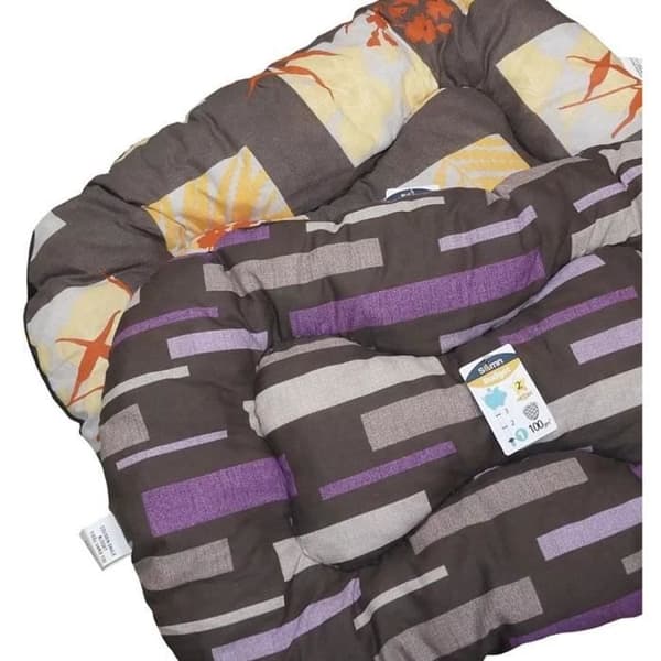 Hundbädd - AIME - Oval kudde - 50 cm - Grå