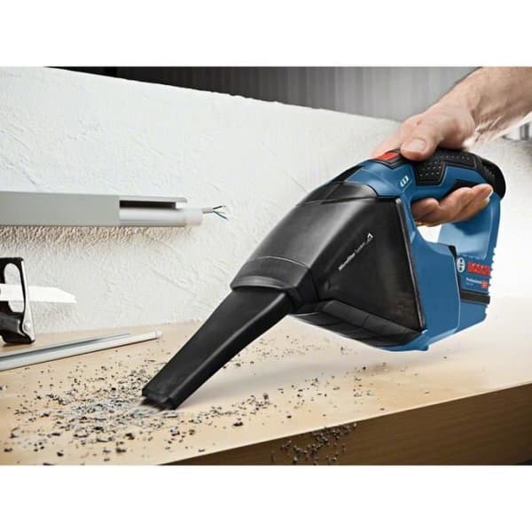 Bosch Professional GAS 12V dammsugare + 2 batterier 3,0Ah + L-BOXX - 06019E3003