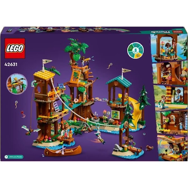 LEGO Friends 42631 The Leisure Centre Treehouse - Kreativt spel för barn