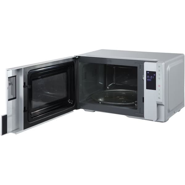 Continental Edison mikrovågsugn CEMO25UX 25 L 1400 W LED 8 program 5 effektnivåer fristående Grå (inox-utförande)
