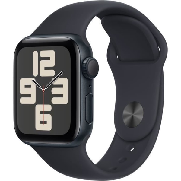 Apple Watch SE GPS - 40mm - Midnight Aluminium Fodral - Midnight Sport Band - S/M