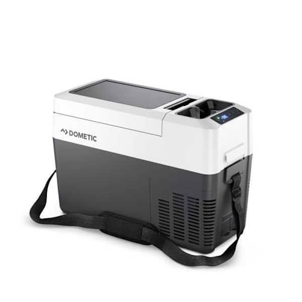 Bärbar elektrisk kylbox - DOMETIC - CFF12 - Kompression - 13 liter - 12 V - 24 V cigarettändare - 230 V - Svart