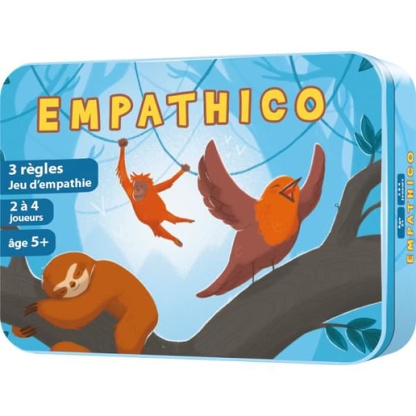 Empathico - Asmodee - Utvecklar barns empati - 3 spelregler - från 5 år och uppåt
