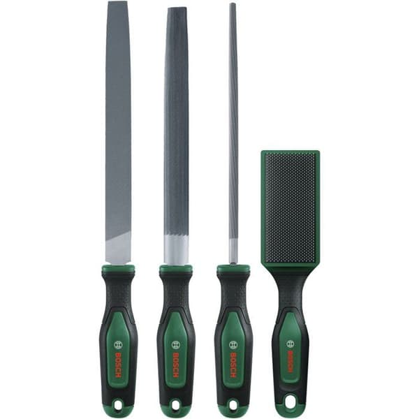 Bosch 200mm/8" filsats - med borste - 4 delar