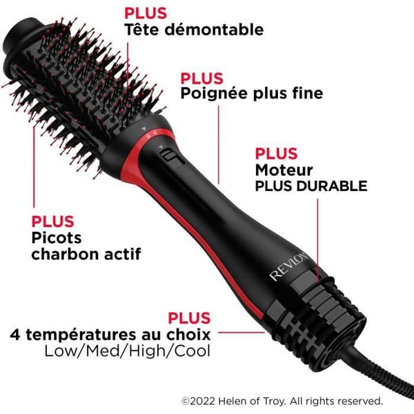 One Step Volumizer Plus Revlon RVDR5298 Brush - avtagbart huvud
