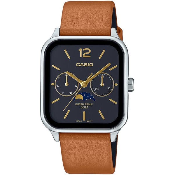 Klocka - CASIO - MTP-M305L - Herr - Svart - Kvarts - Analog