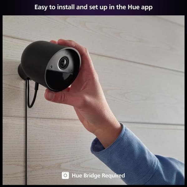 Philips Hue laddningskabel för utomhusbruk - CSA-2DA - 5 m - 24 V - Svart