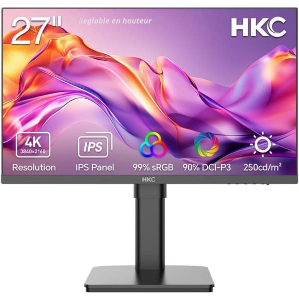 PC-skärm - HKC - 27 - 4K UHD - 60Hz - IPS-panel - 5ms - T2752U