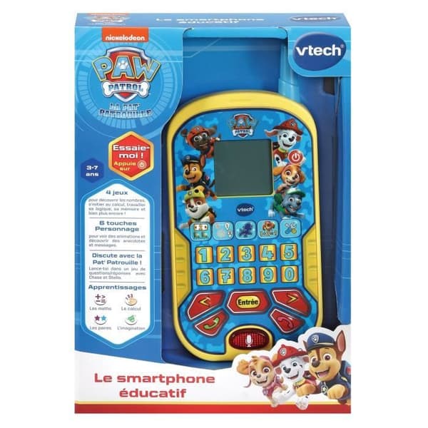 VTECH - PAW PATROL - Den pedagogiska smartphonen - Blå